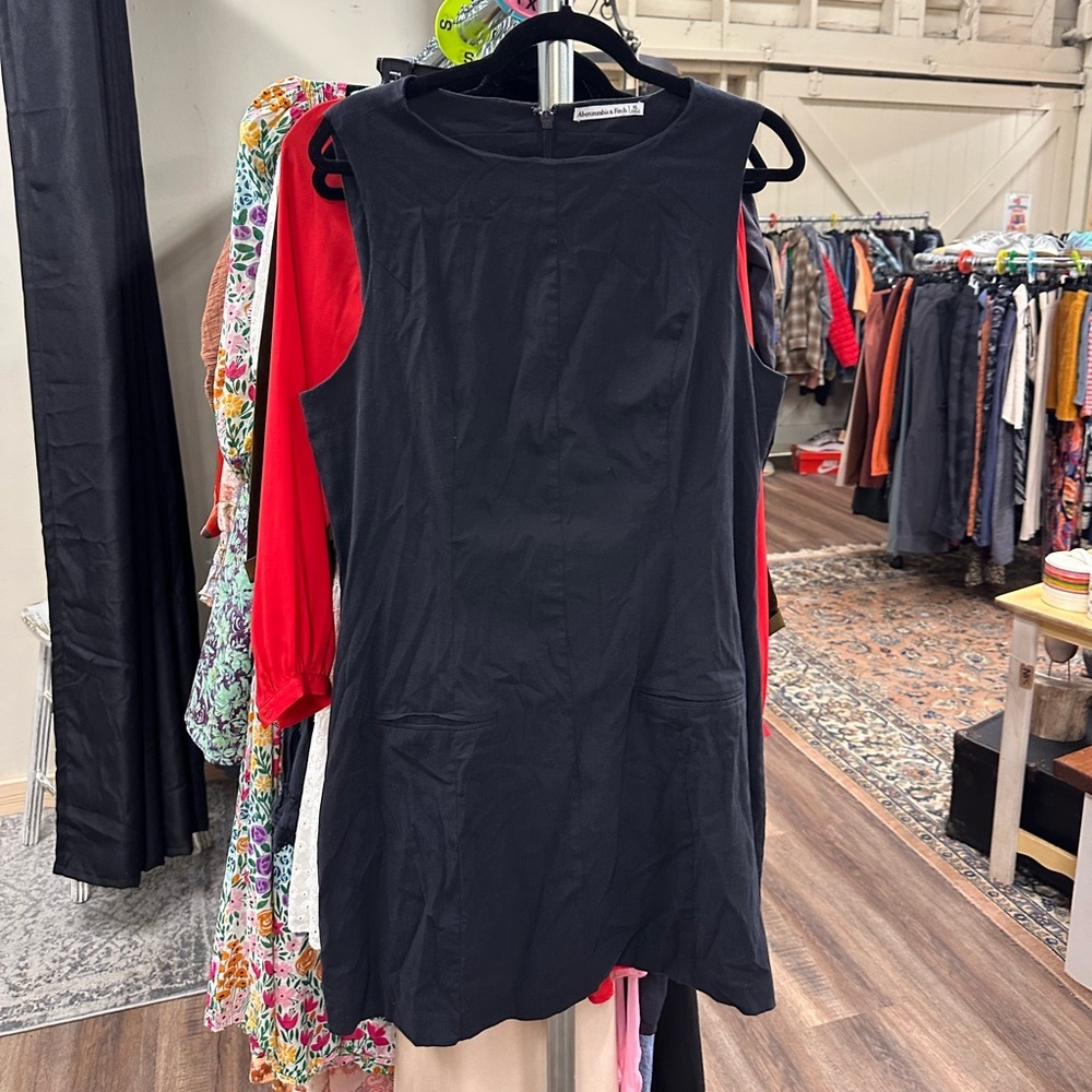 Abercrombie & Fitch black mini / midi dress size XL
